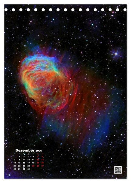 Produktbild: Astrobilder von Stefan Ziegenbalg (Tischkalender 2026 DIN A5 hoch), CALVENDO Monatskalender