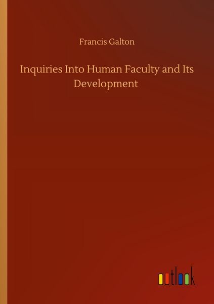 Produktbild: Inquiries Into Human Faculty and Its Development