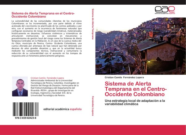 Produktbild: Sistema de Alerta Temprana en el Centro-Occidente Colombiano