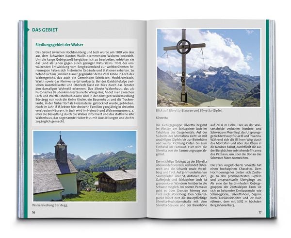 Produktbild: KOMPASS Wanderf&uuml;hrer Montafon, Arlberg, Silvretta, 60 Touren mit Extra-Tourenkarte