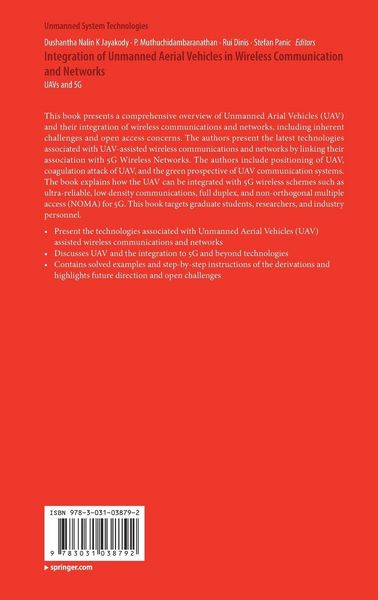 Produktbild: Integration of Unmanned Aerial Vehicles in Wireless Communication and Networks