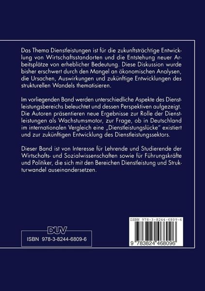 Produktbild: Chancen durch Dienstleistungen