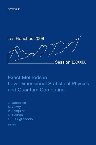 Produktbild: Exact Methods in Low-Dimensional Statistical Physics and Quantum Computing