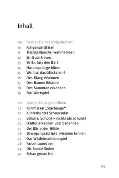 Produktbild: Die 50 besten Wahrnehmungsspiele