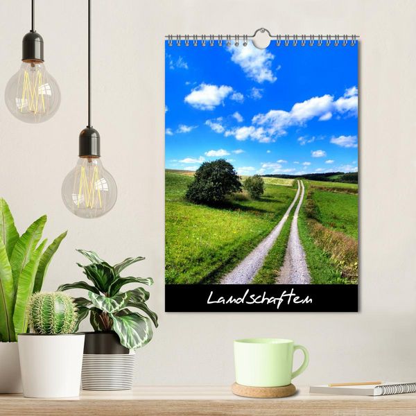 Produktbild: Landschaften (Wandkalender 2026 DIN A4 hoch), CALVENDO Monatskalender