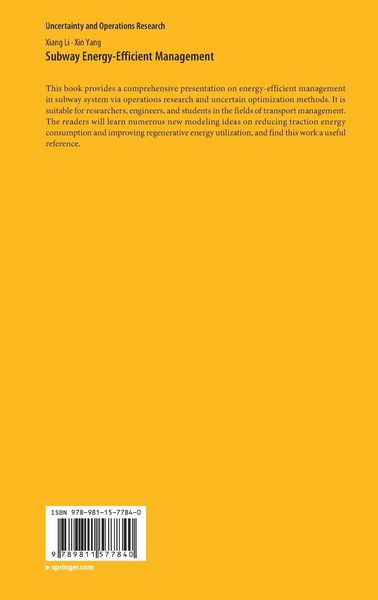 Produktbild: Subway Energy-Efficient Management