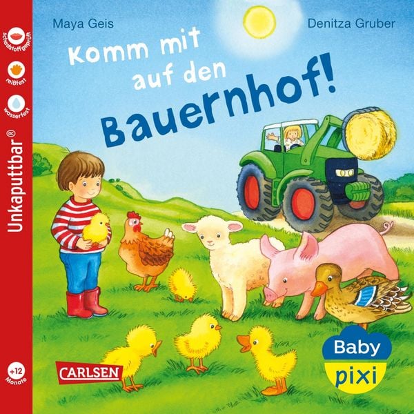 Produktbild: Baby Pixi (unkaputtbar) 61: Komm mit auf den Bauernhof!