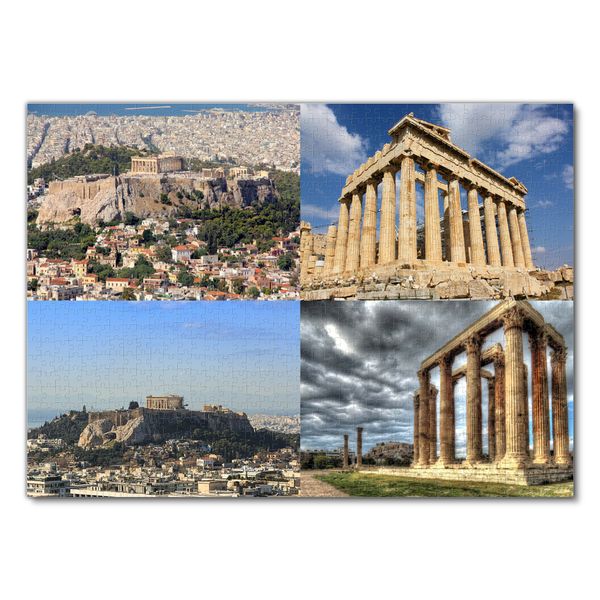 Produktbild: Lais Puzzle Collage Athen 1000 Teile