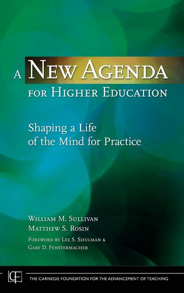 Produktbild: A New Agenda for Higher Education