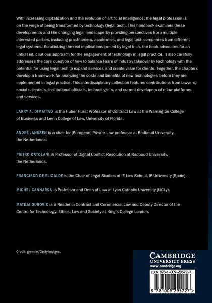 Produktbild: The Cambridge Handbook of Lawyering in the Digital Age