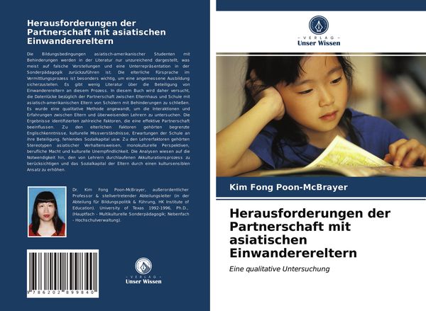 Produktbild: Herausforderungen der Partnerschaft mit asiatischen Einwanderereltern