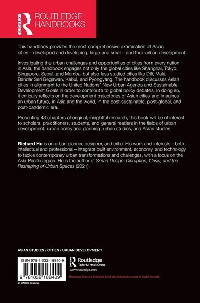Produktbild: Routledge Handbook of Asian Cities
