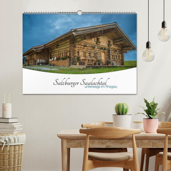 Produktbild: Salzburger Saalachtal - unterwegs im Pinzgau (Wandkalender 2026 DIN A2 quer), CALVENDO Monatskalender