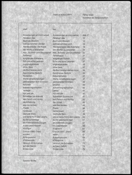 Produktbild: Fehler lesen