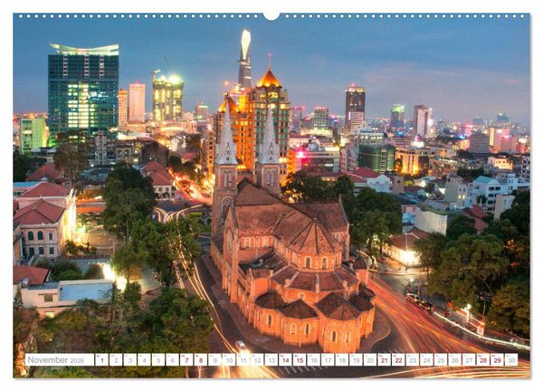 Produktbild: Asien - Kontinent der Farben (hochwertiger Premium Wandkalender 2026 DIN A2 quer), Kunstdruck in Hochglanz