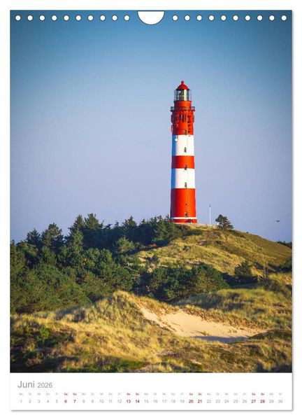 Produktbild: Amrum - Das Gesicht der Nordsee (Wandkalender 2026 DIN A4 hoch), CALVENDO Monatskalender