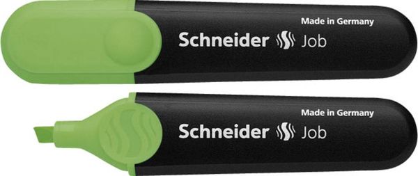 Schneider Textmarker Job, grün, Keilspitze 1+5mm