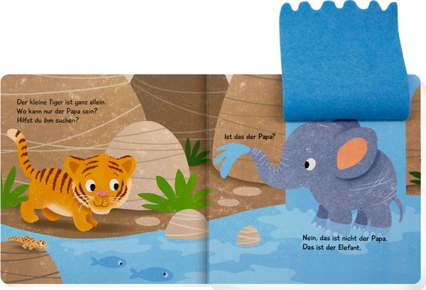 Produktbild: Wo ist Papa, kleiner Tiger?