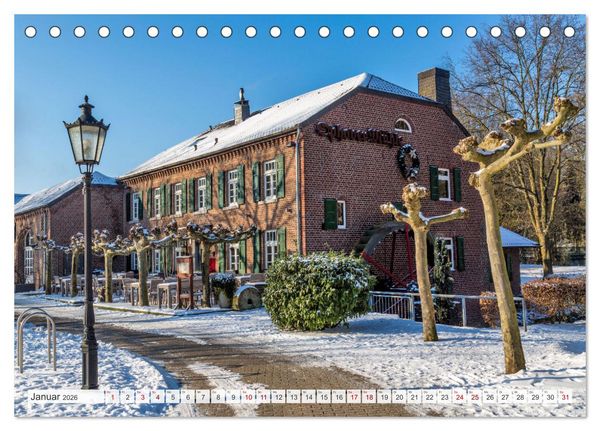 Produktbild: Romantisches Wegberg (Tischkalender 2026 DIN A5 quer), CALVENDO Monatskalender