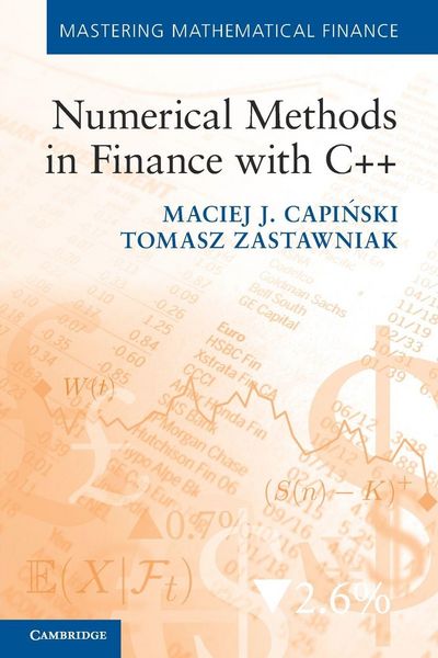 Produktbild: Numerical Methods in Finance with C++