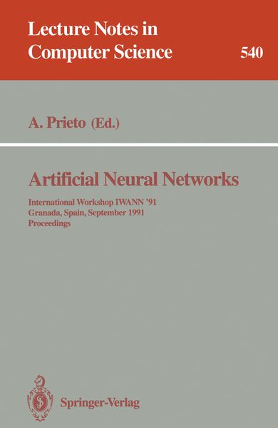 Produktbild: Artificial Neural Networks