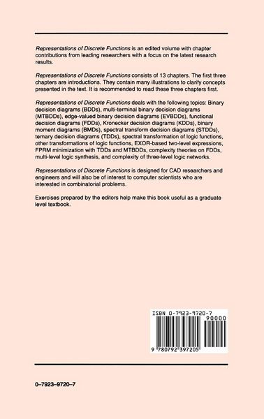Produktbild: Representations of Discrete Functions
