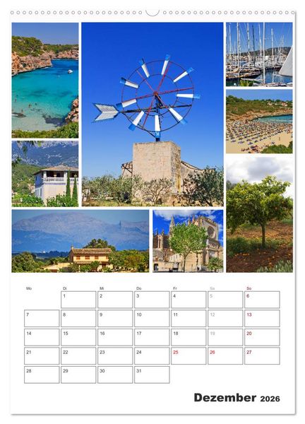 Produktbild: Hola Mallorca (Wandkalender 2026 DIN A2 hoch), CALVENDO Monatskalender