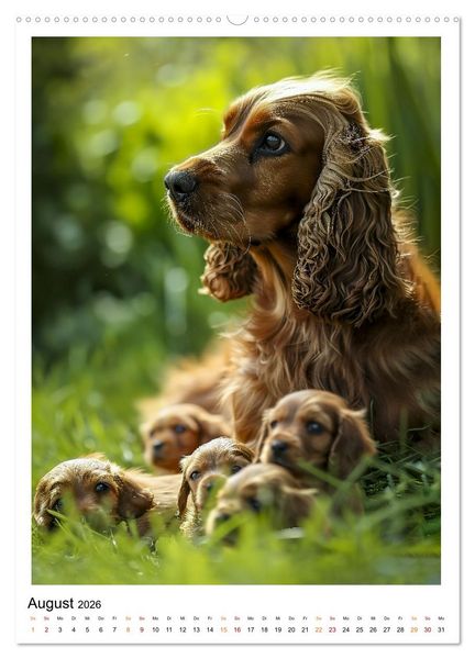 Produktbild: Hunde Lieblinge (hochwertiger Premium Wandkalender 2026 DIN A2 hoch), Kunstdruck in Hochglanz
