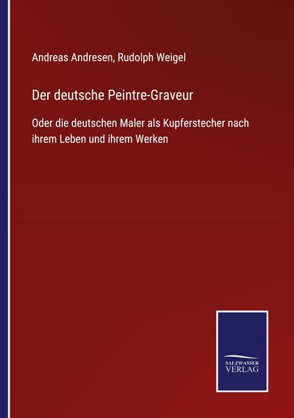 Produktbild: Der deutsche Peintre-Graveur