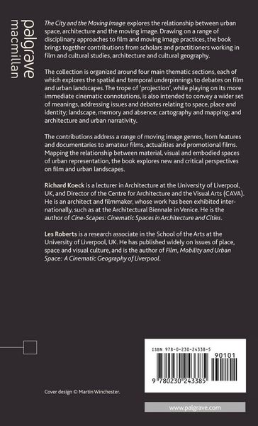 Produktbild: The City and the Moving Image