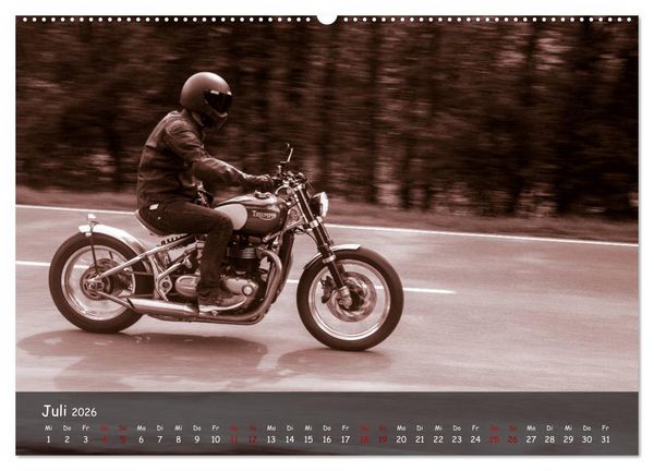 Produktbild: Custombikes 2026 (hochwertiger Premium Wandkalender 2026 DIN A2 quer), Kunstdruck in Hochglanz