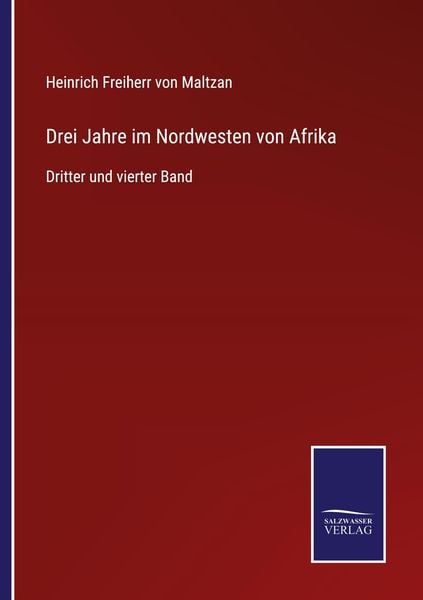 Produktbild: Drei Jahre im Nordwesten von Afrika