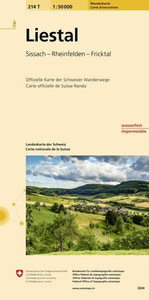Produktbild: Swisstopo 1 : 50 000 Liestal