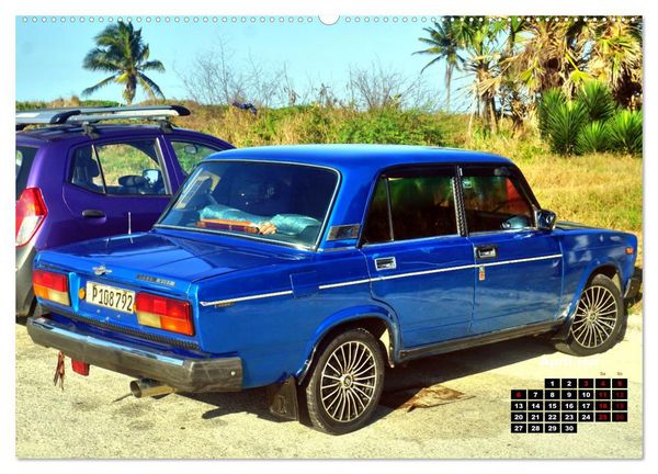 Produktbild: LADA-2107 - Die Auto-Ikone der UdSSR (Wandkalender 2026 DIN A2 quer), CALVENDO Monatskalender