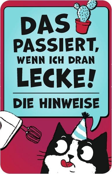 Produktbild: Was passiert, wenn ich dran lecke?
