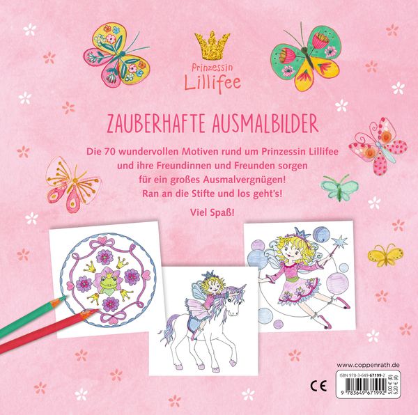 Produktbild: Mein zauberhafter Malblock - Prinzessin Lillifee