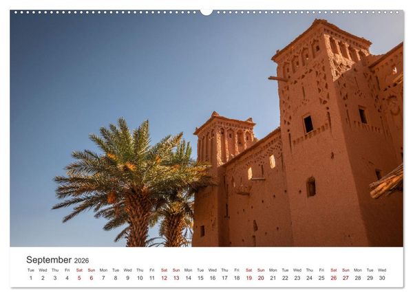 Produktbild: A quick trip to Morocco (High Quality Premium Wall Calendar 2026 DIN A2 landscape),CALVENDO 12 Month Wall Calendar