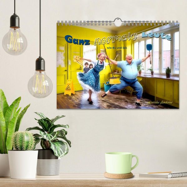 Produktbild: Ganz normale Leute wie du und ich (Wandkalender 2026 DIN A4 quer), CALVENDO Monatskalender