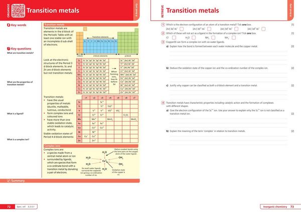 Produktbild: AQA A-level Chemistry Organise and Retrieve Your Knowledge