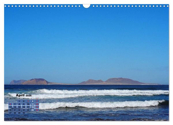 Produktbild: Lanzarote - Land der schwarzen Erde (Wandkalender 2026 DIN A3 quer), CALVENDO Monatskalender