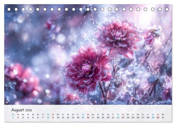 Produktbild: Florale Kompositionen (Tischkalender 2026 DIN A5 quer), CALVENDO Monatskalender