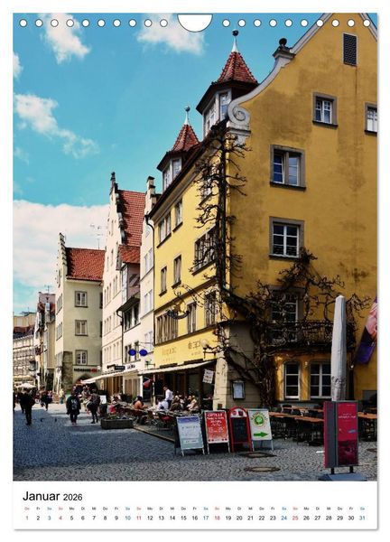 Produktbild: Lindau - Inselstadt am Bodensee (Wandkalender 2026 DIN A4 hoch), CALVENDO Monatskalender