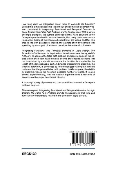 Produktbild: Integrating Functional and Temporal Domains in Logic Design