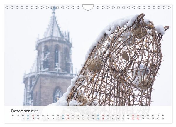 Produktbild: Typisch Magdeburg (Wandkalender 2027 DIN A4 quer), CALVENDO Monatskalender