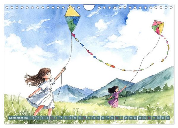 Produktbild: Manga-Momente (Wandkalender 2026 DIN A4 quer), CALVENDO Monatskalender