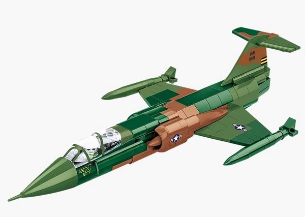 Produktbild: COBI Historical Collection 2426 - Lockheed F-104 Starfighter, Vietnam War, Bausatz 1:48, 438 Teile