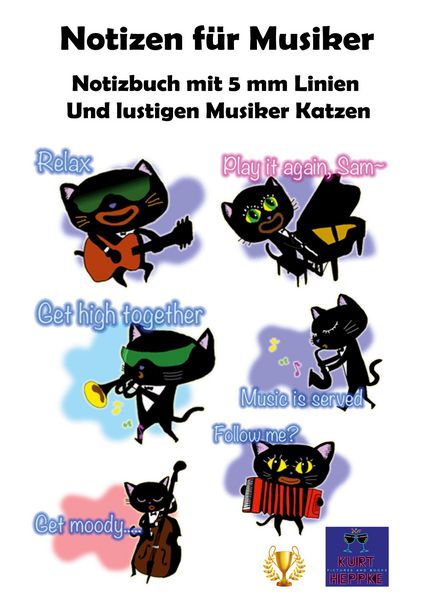 Produktbild: Notizbuch f&uuml;r Musiker