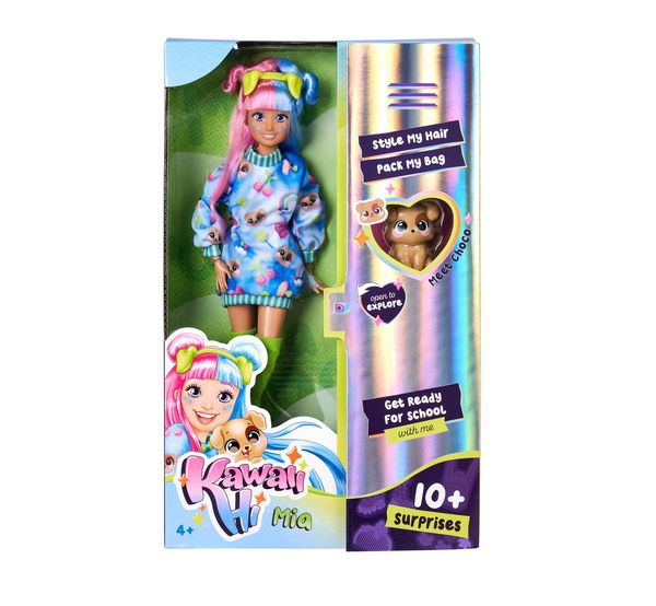 Produktbild: Puppe Kawaii Hi Mia mit Zubeh&ouml;r 26cm