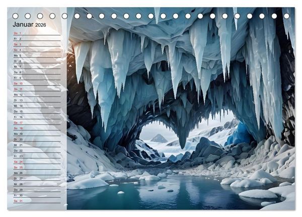 Produktbild: Magische Momente mit Naturspektakeln (Tischkalender 2026 DIN A5 quer), CALVENDO Monatskalender