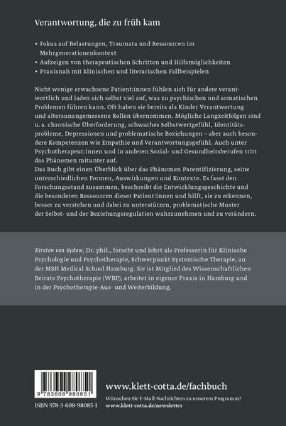 Produktbild: Parentifizierung im Erwachsenenalter